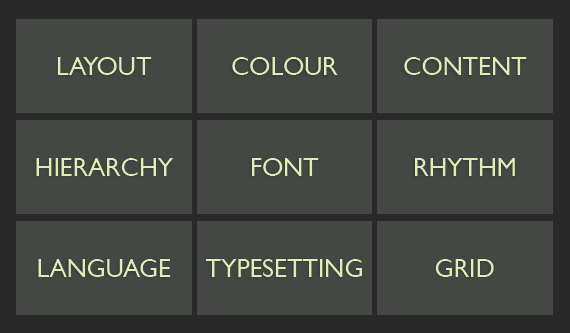 Typographic Structure Typographic Structure
