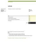 Printed estimate
