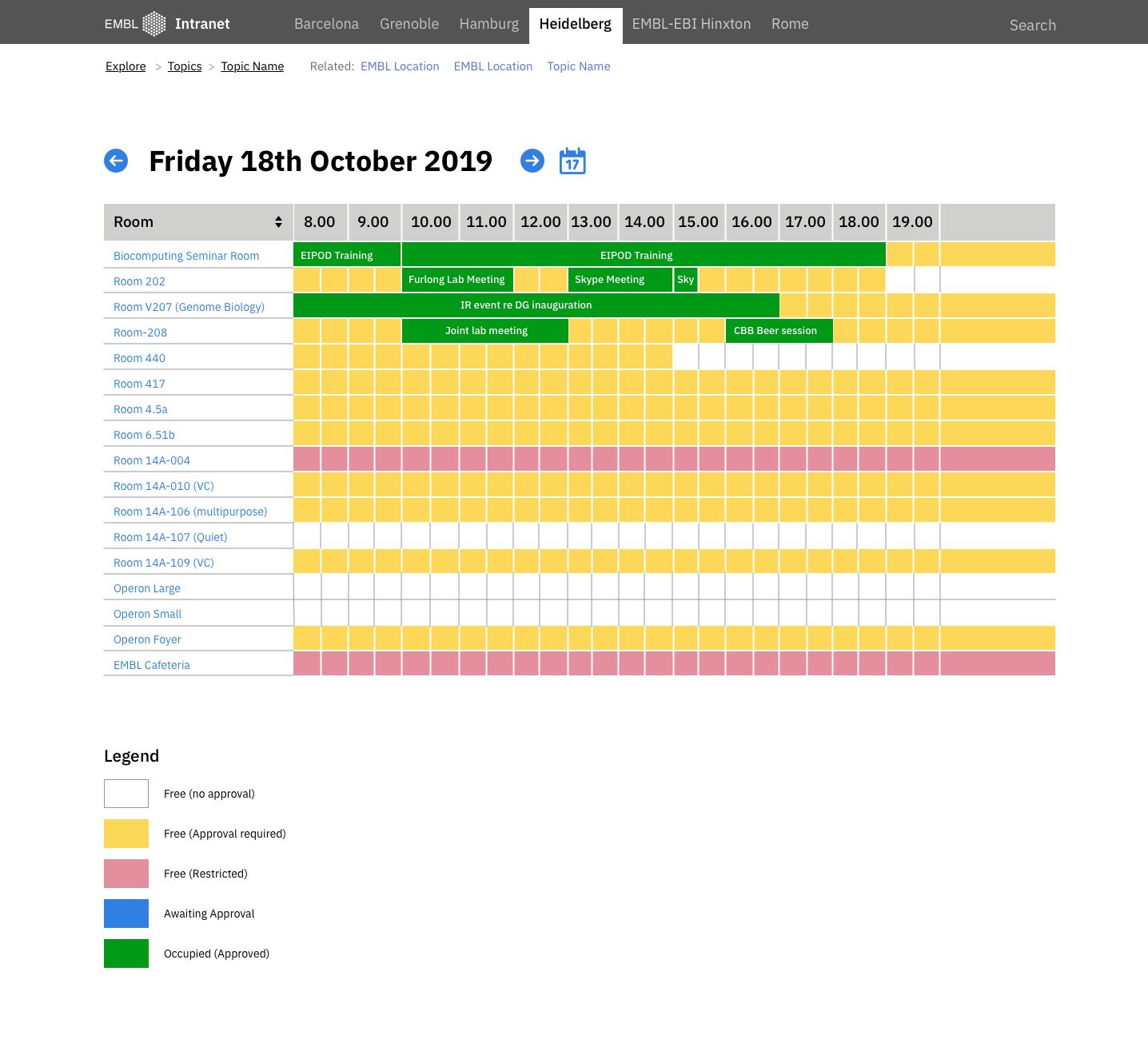 EMBL homepage