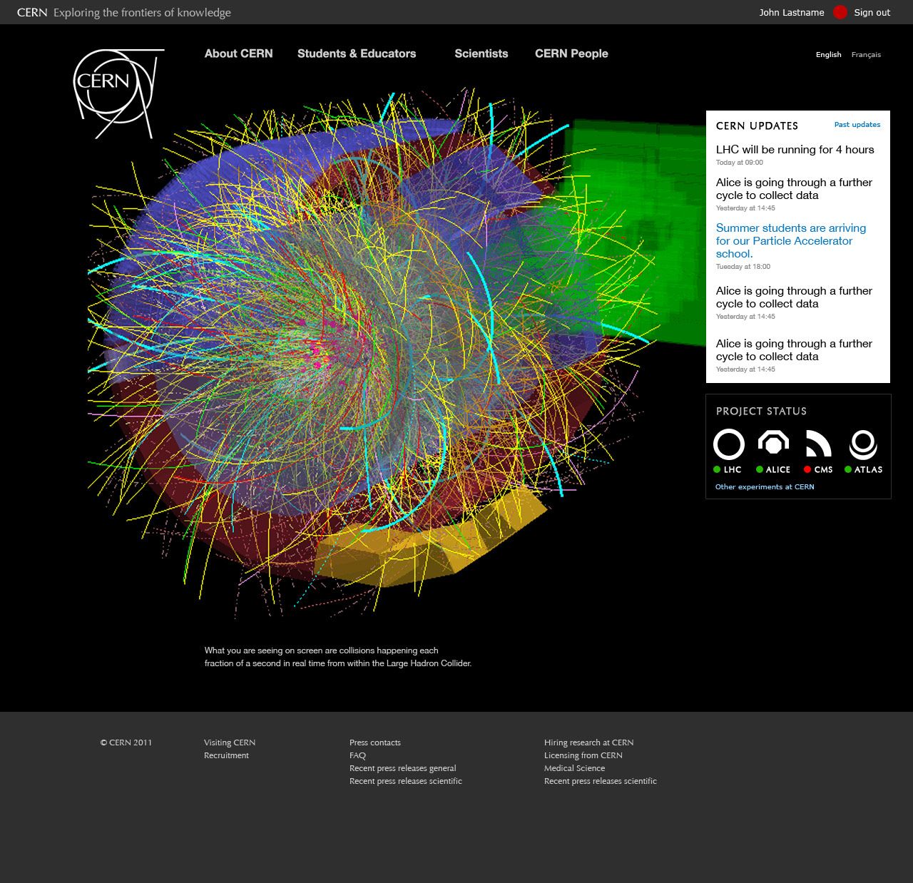 CERN image