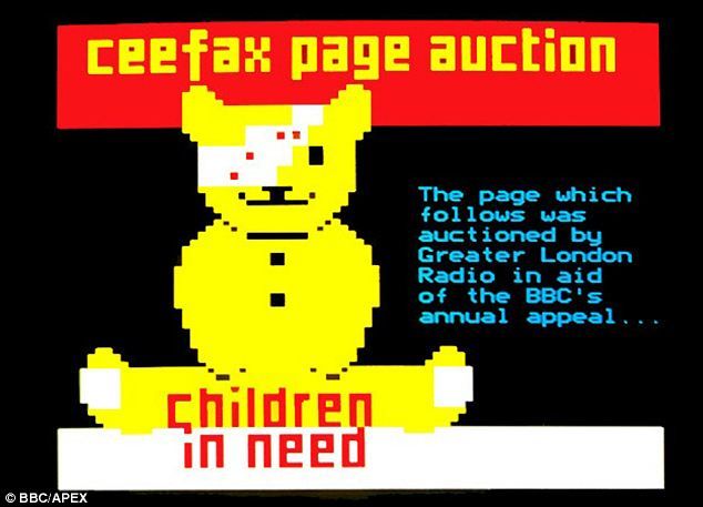 Ceefax screen