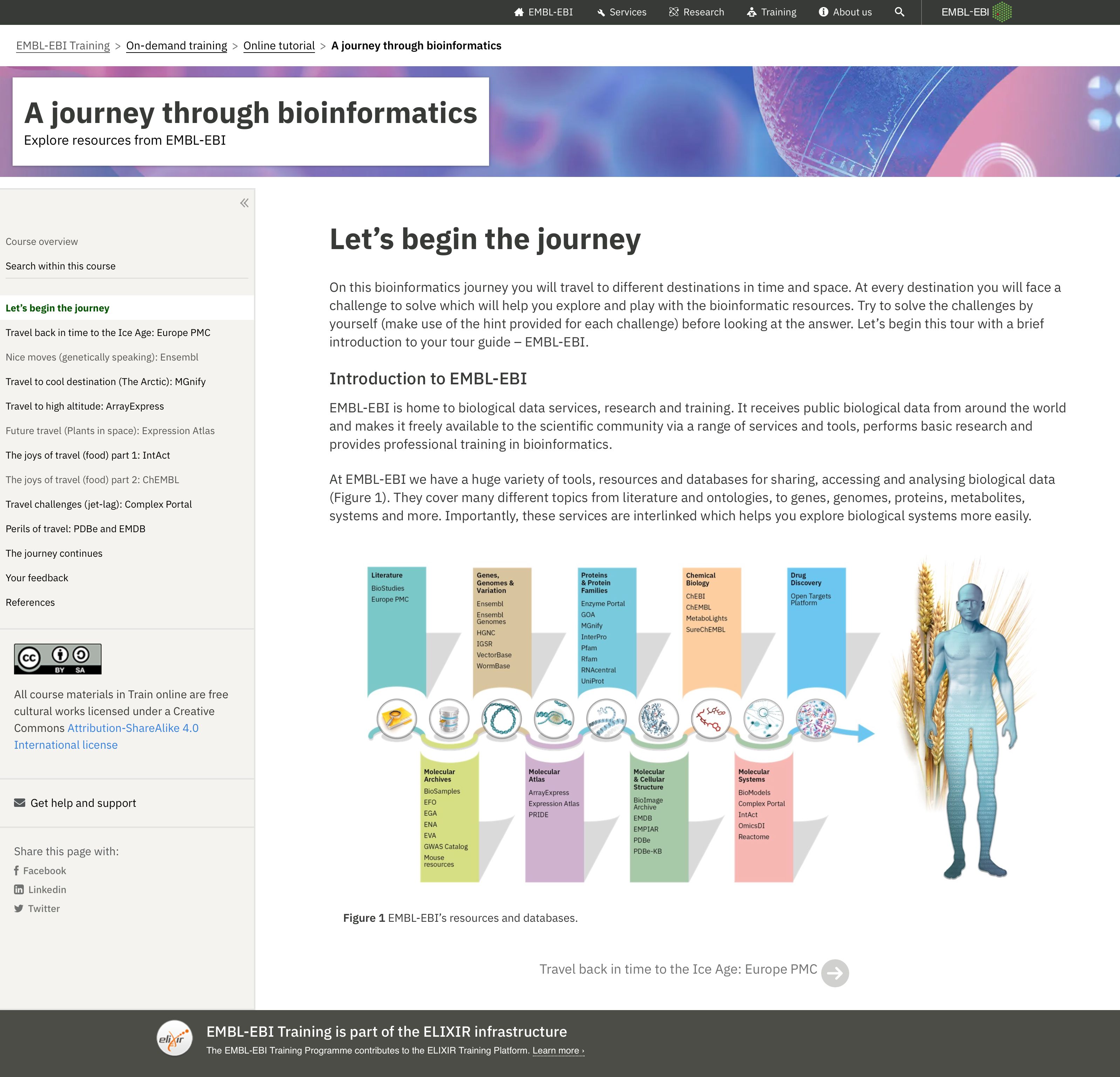 EMBL homepage